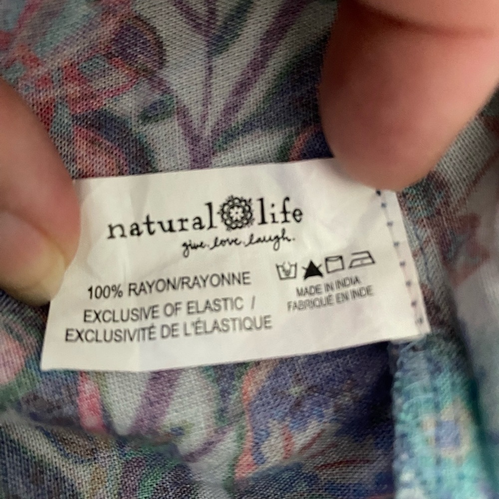 NATURAL LIFE Yellow Floral Embroidered Tank Top - Picture 5 of 7